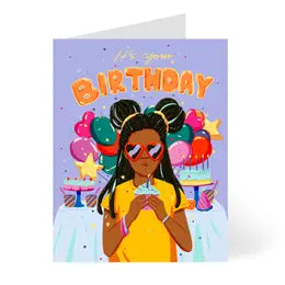Cool Birthday Girl Card