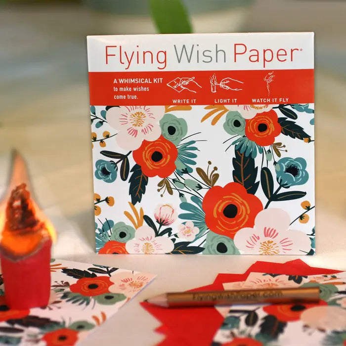 Flying Wish Paper, Mini Kit 15 Wishes