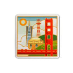 San Francisco Towers Ceramic Coaster