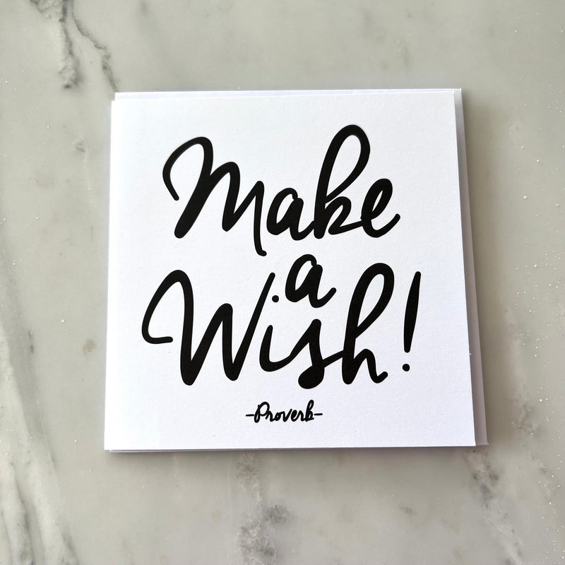 Make A Wish! Birthday Card