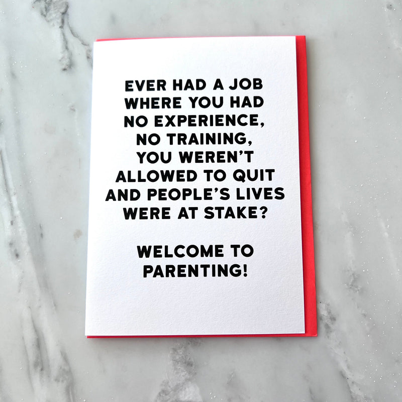 Welcome to Parenting Card