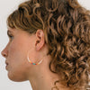 Miyuki Bead New Mexico Hoop Earrings