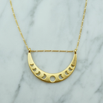 Phases of the Moon Necklace