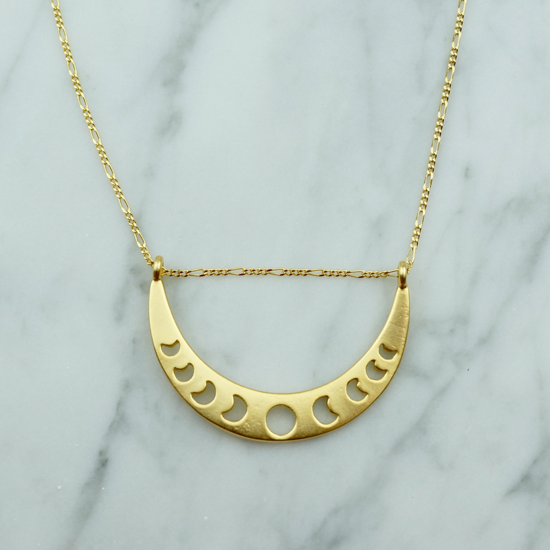 Phases of the Moon Necklace