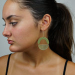 Modern Half Circle Earrings