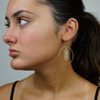 Bright Eyes Hoop Earrings