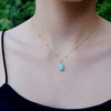 Aquamarine Pendant Necklace