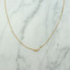 Leaf Crystal Necklace