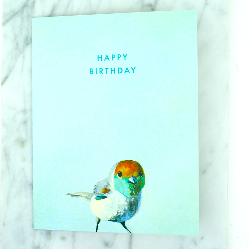 Joey Bird Birthday Card