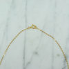 Labradorite Circle Necklace