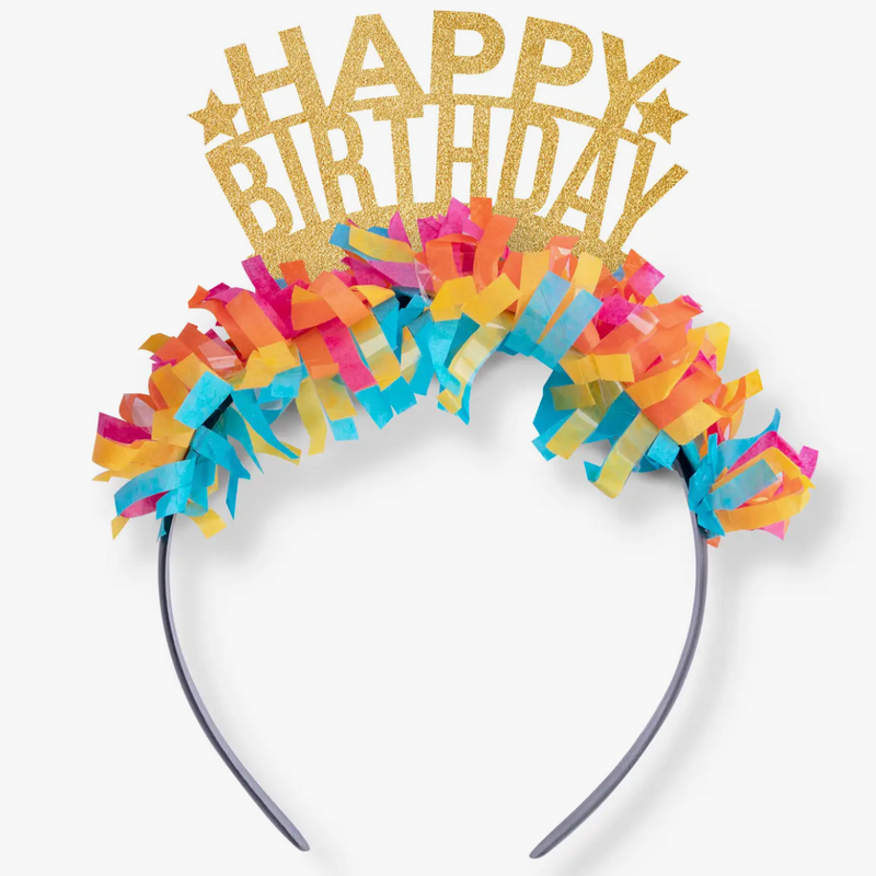Happy Birthday Party Headband Crown